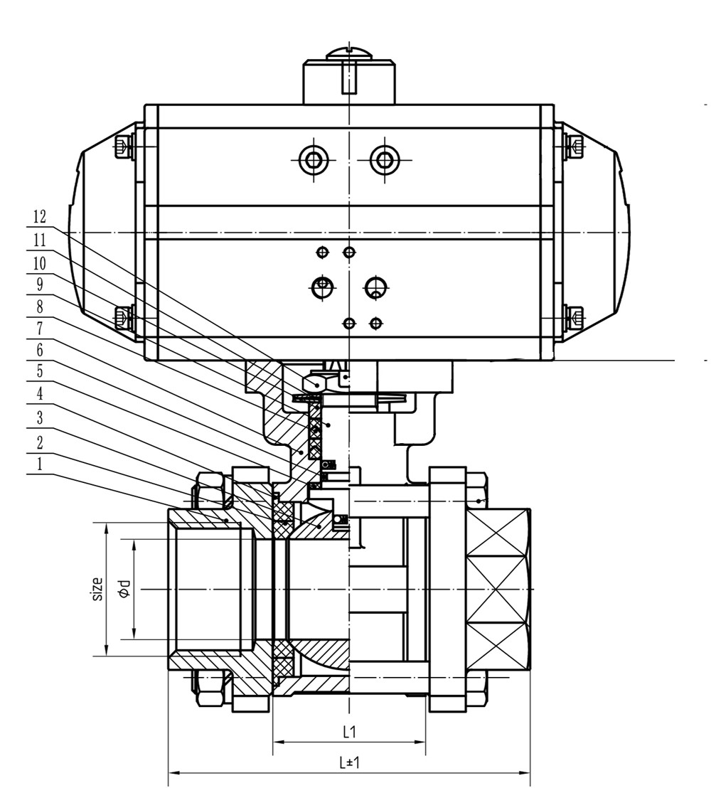Ball Valve structure Ball Valve structure